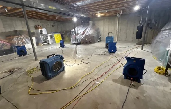Sump Pump Failure Water Removal in Carnegie, ID
