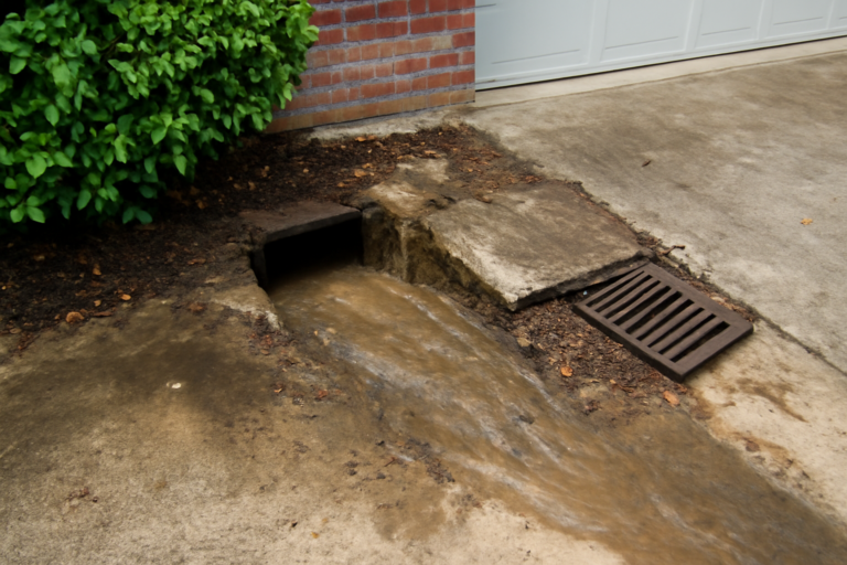 Clogged Drain Water Removal
