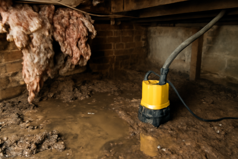 Crawl Space Water Extraction